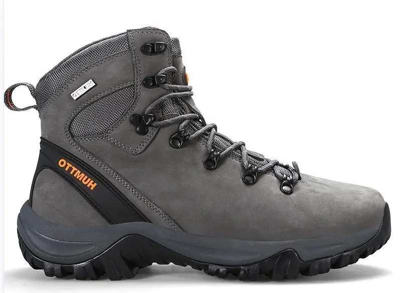 HUMTTO Waterproof Shoes for Men Leather Sports Climbing Hiking Boots Mens Luxury Designer Outdoor Trekking Hunting Male Sneakers 230914A